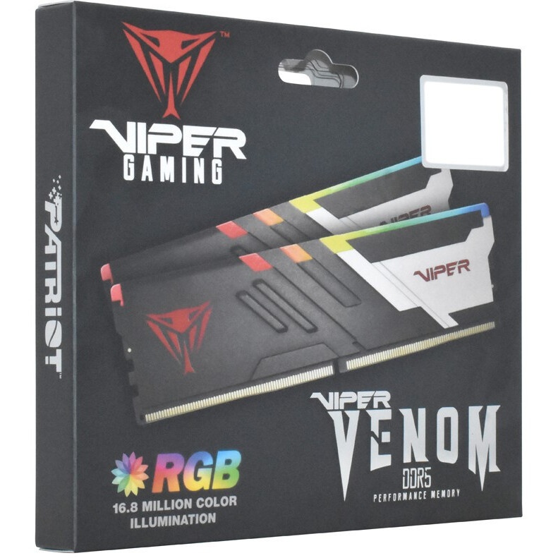 Оперативная память Corsair Vengeance, DDR5, 32GB (2x16 GB), 6000 MHz, CL30, DIMM, радиатор, серый