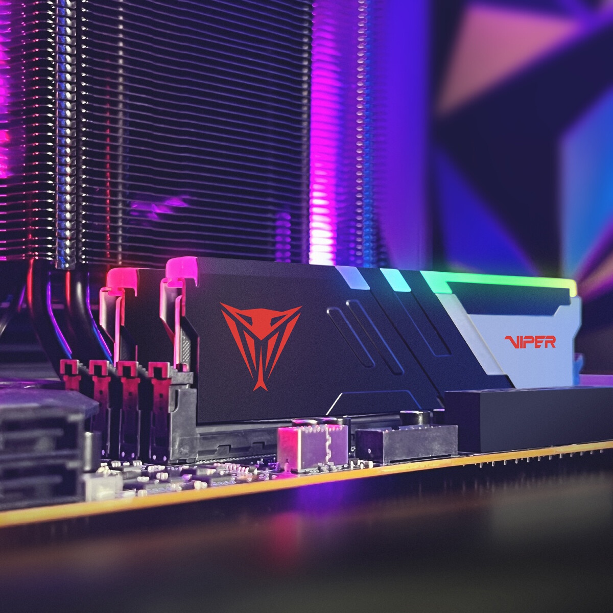 Оперативная память Corsair Vengeance, DDR5, 32GB (2x16 GB), 6000 MHz, CL30, DIMM, радиатор, серый
