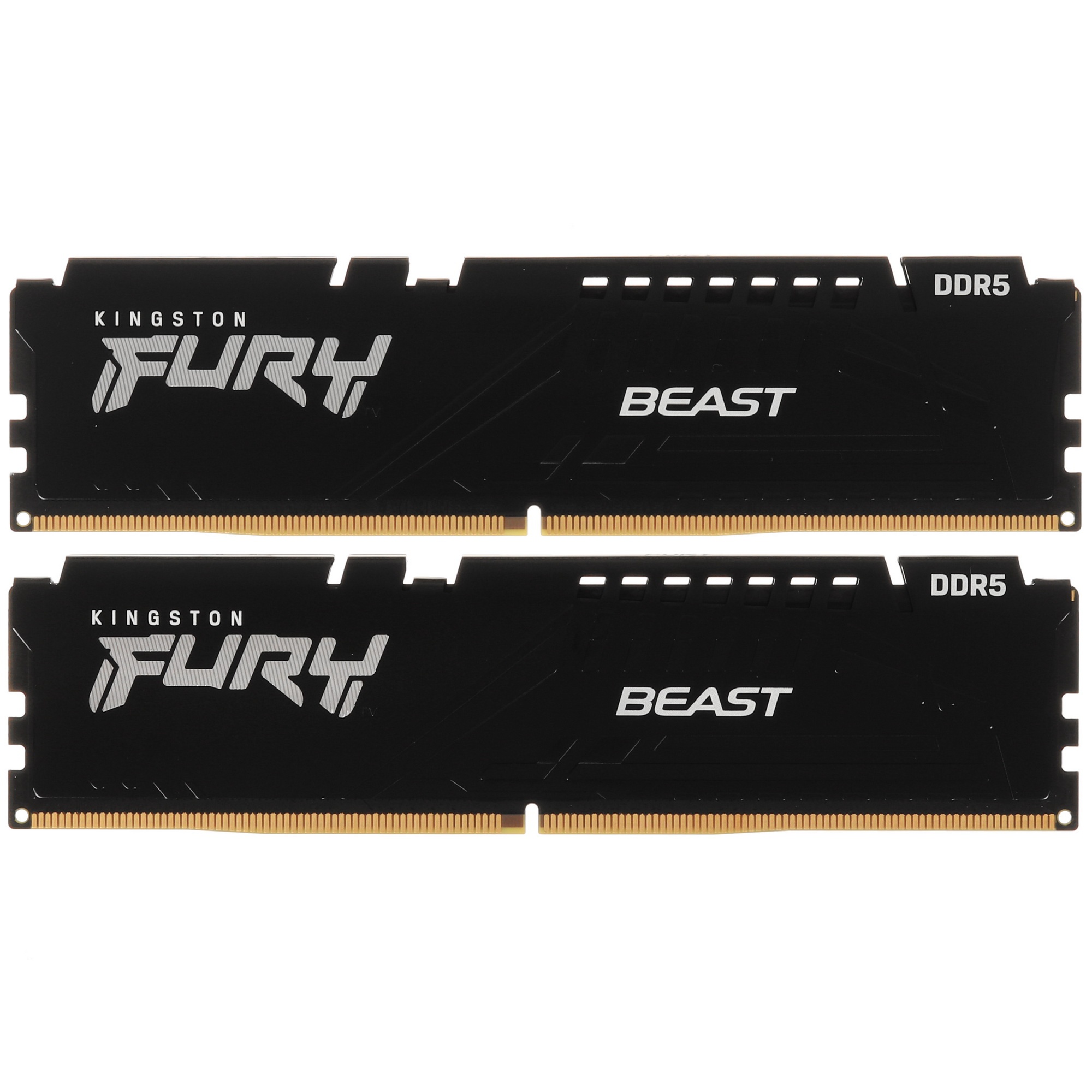 Память оперативная Kingston 64GB 5600MT/s DDR5 CL36 DIMM (Kit of 2) FURY Beast Black
