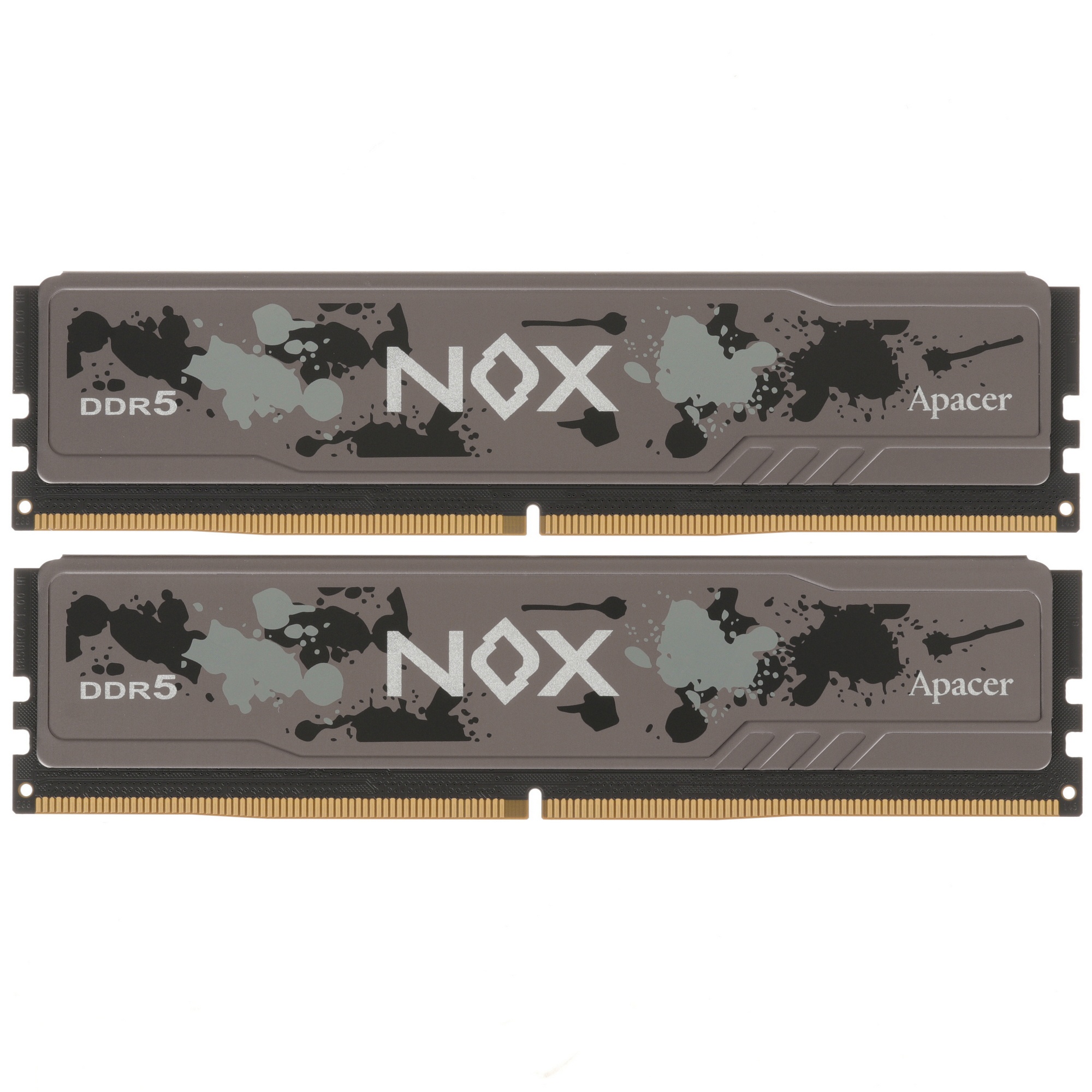 Оперативная память Apacer Nox, DDR5, 32GB (2x16GB), 6000MHz, CL40, DIMM, радиатор, черный