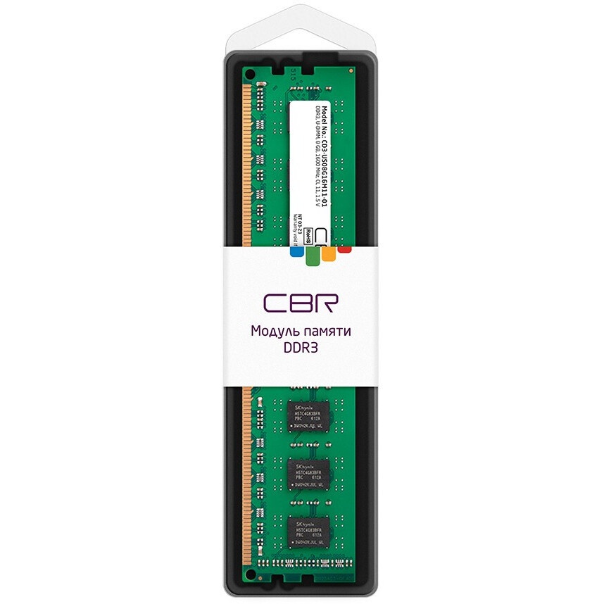 Оперативная память AMD Radeon R5, DDR3L, 8GB (1x8GB), 1600MHz, CL11, DIMM, OEM