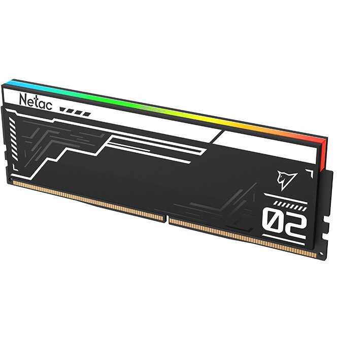 Модуль памяти DDR 5 DIMM 32Gb (16Gbx2) 6800Mhz, Netac Shadow II RGB NTS2D5P68DP-32K  C34