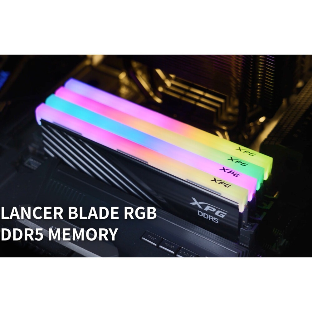 Модуль памяти ADATA 32GB DDR5 6000 UDIMM LANCER BLADE AX5U6000C4816G-DTLABWH Non-ECC, CL48-48-48, ki