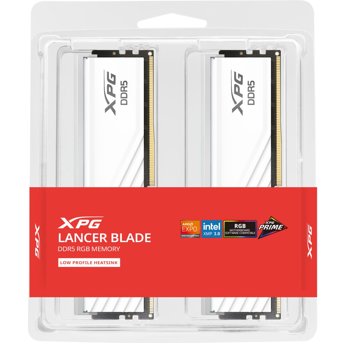 Модуль памяти ADATA 32GB DDR5 6000 UDIMM LANCER BLADE AX5U6000C4816G-DTLABWH Non-ECC, CL48-48-48, ki