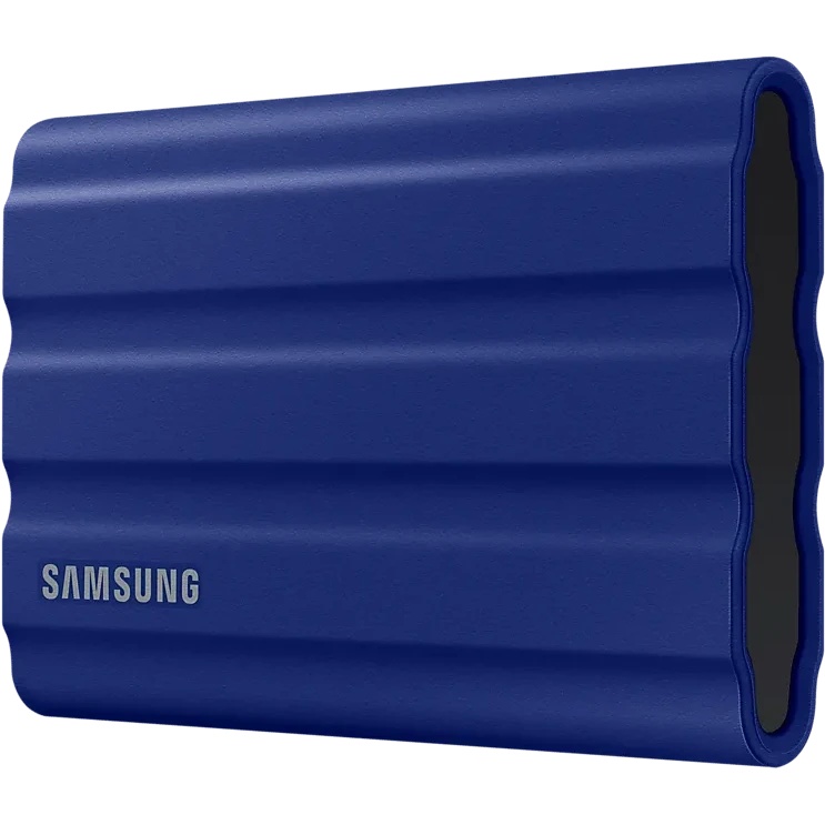 Накопитель SSD Samsung T7 Shield MU-PE1T0R/WW, USB3.2, 1ТБ, синий