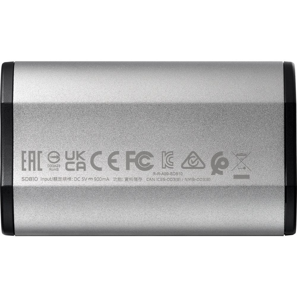 Внешний накопитель SSD ADATA 1Tb SD810 USB Type-C (2000/2000 Mb/s) metal case grey (SD810-1000G-CSG)