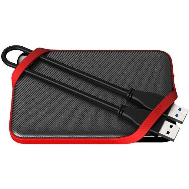 Накопитель External HDD 2.5" 2.0Tb Silicon Power Armor A62  черный (USB3.1, прорез