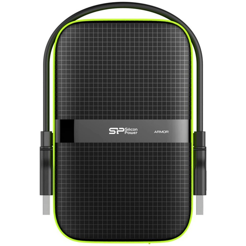 Жесткий диск Silicon Power USB 3.0 1Tb A60 SP010TBPHDA60S3K Armor 2.5" черный