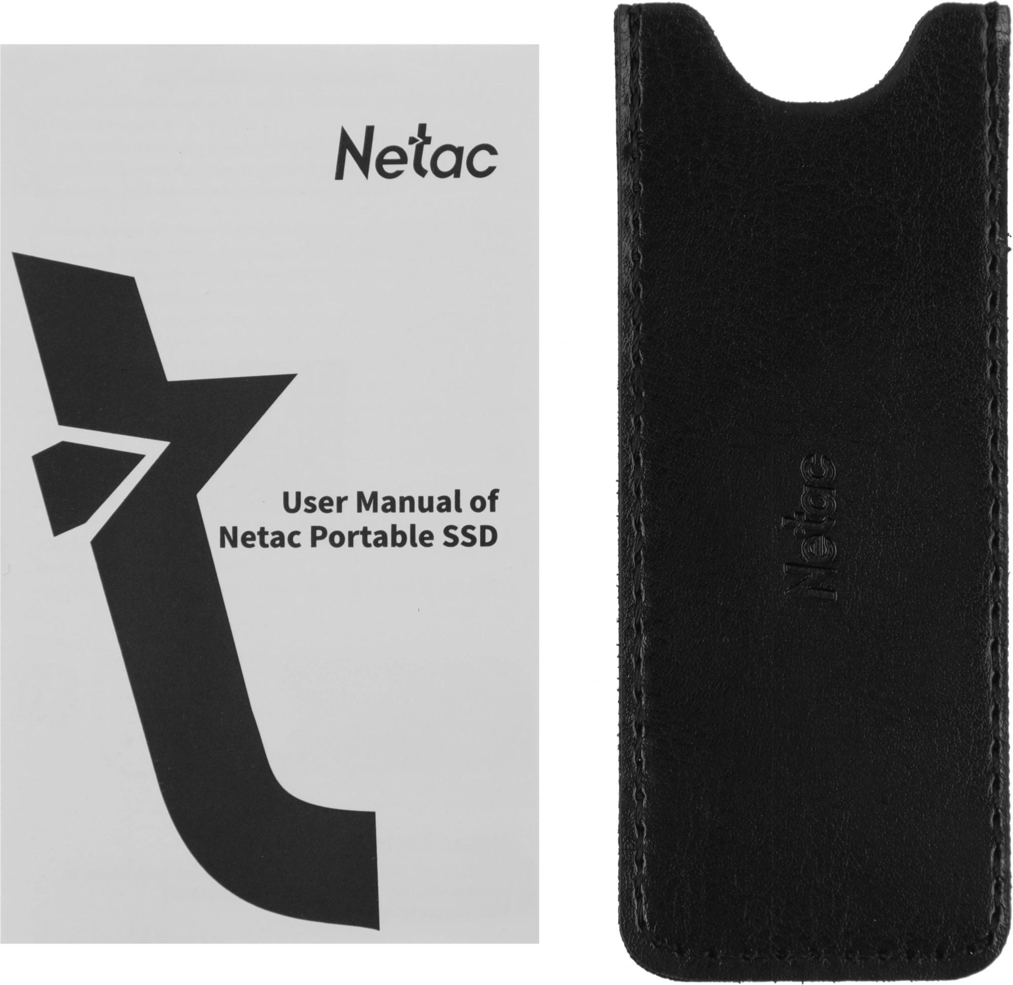 Накопитель SSD External Netac 2.0Tb Z SLIM  (USB3.2, up to 520/480MBs, 100х29.5