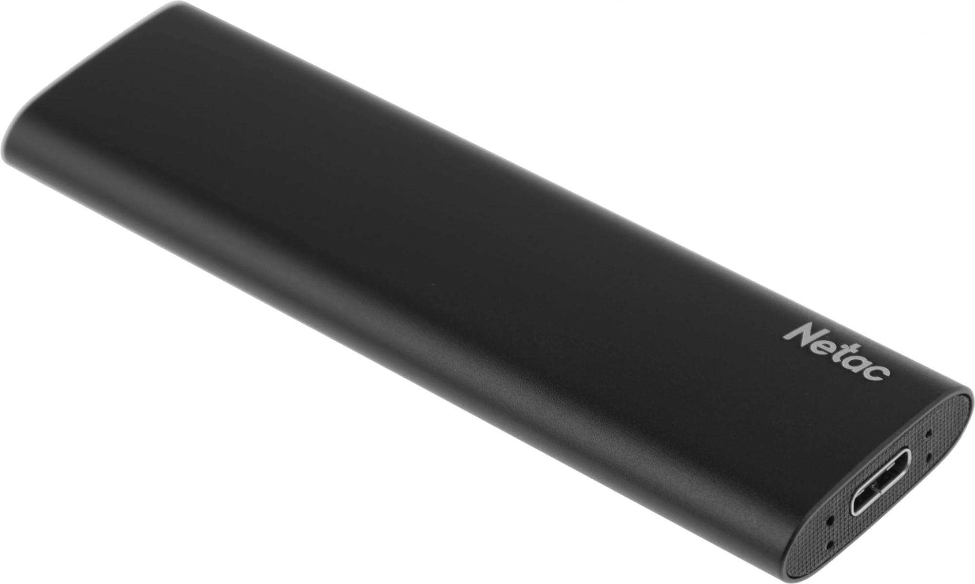 Накопитель SSD External Netac 2.0Tb Z SLIM  (USB3.2, up to 520/480MBs, 100х29.5