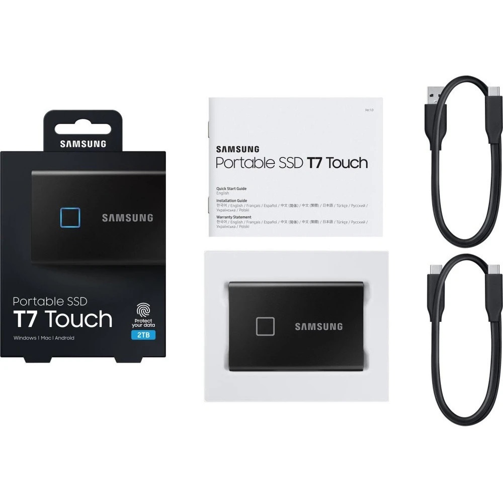 Накопитель SSD Samsung USB 2Tb MU-PC2T0K/WW 1.8"