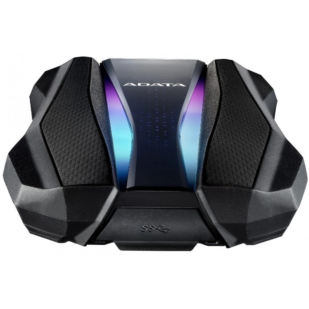 Внешний жесткий диск 2.5"; 1TB ADATA HD770G [AHD770G-1TU32G1-CBK] USB 3.2 Gen 1, RGB, Military-grade