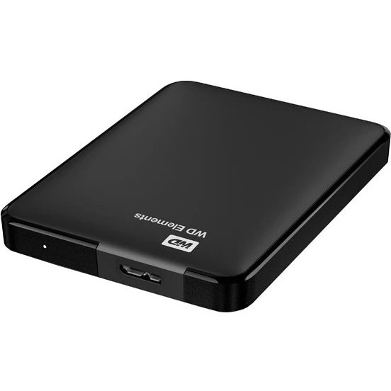 Внешний жесткий диск HDD WD 1Tb Original USB 3.0 WDBUZG0010BBK-WESN Elements Portable 2.5" черный