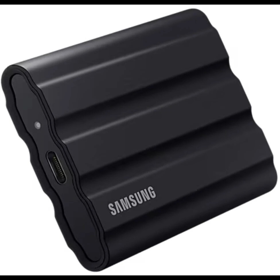 Твердотельный диск Samsung T7 Shield External 4Tb BLACK USB 3.2 (MU-PE4T0S/WW)