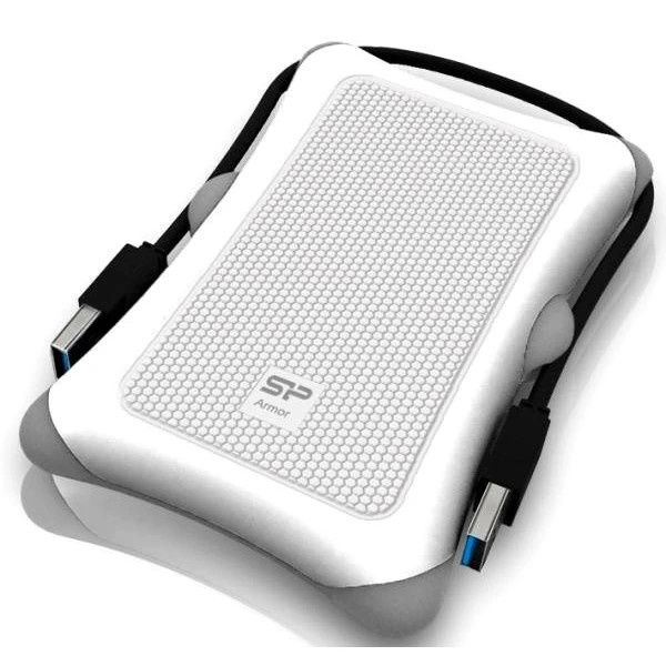 Внешний жесткий диск Silicon Power USB 3.0 1Tb A30 SP010TBPHDA30S3W Armor 2.5" белый