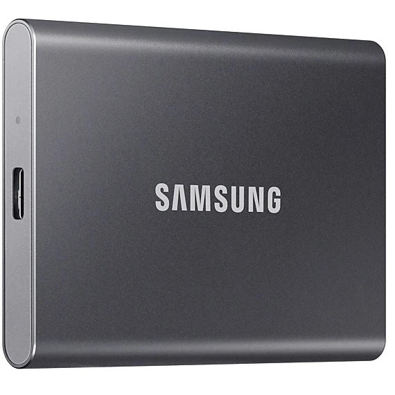 Накопитель SSD Samsung External T7 MU-PC1T0T/WW, 1ТБ, USB 3.2, черный