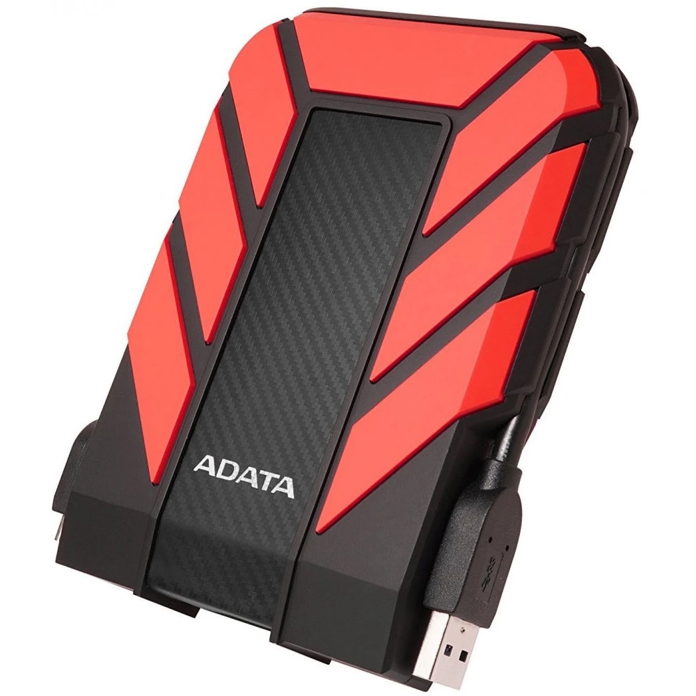 Внешний жесткий диск AData USB 3.0 1Tb AHD710P-1TU31-CRD HD710P DashDrive Durable 2.5" черный/красны