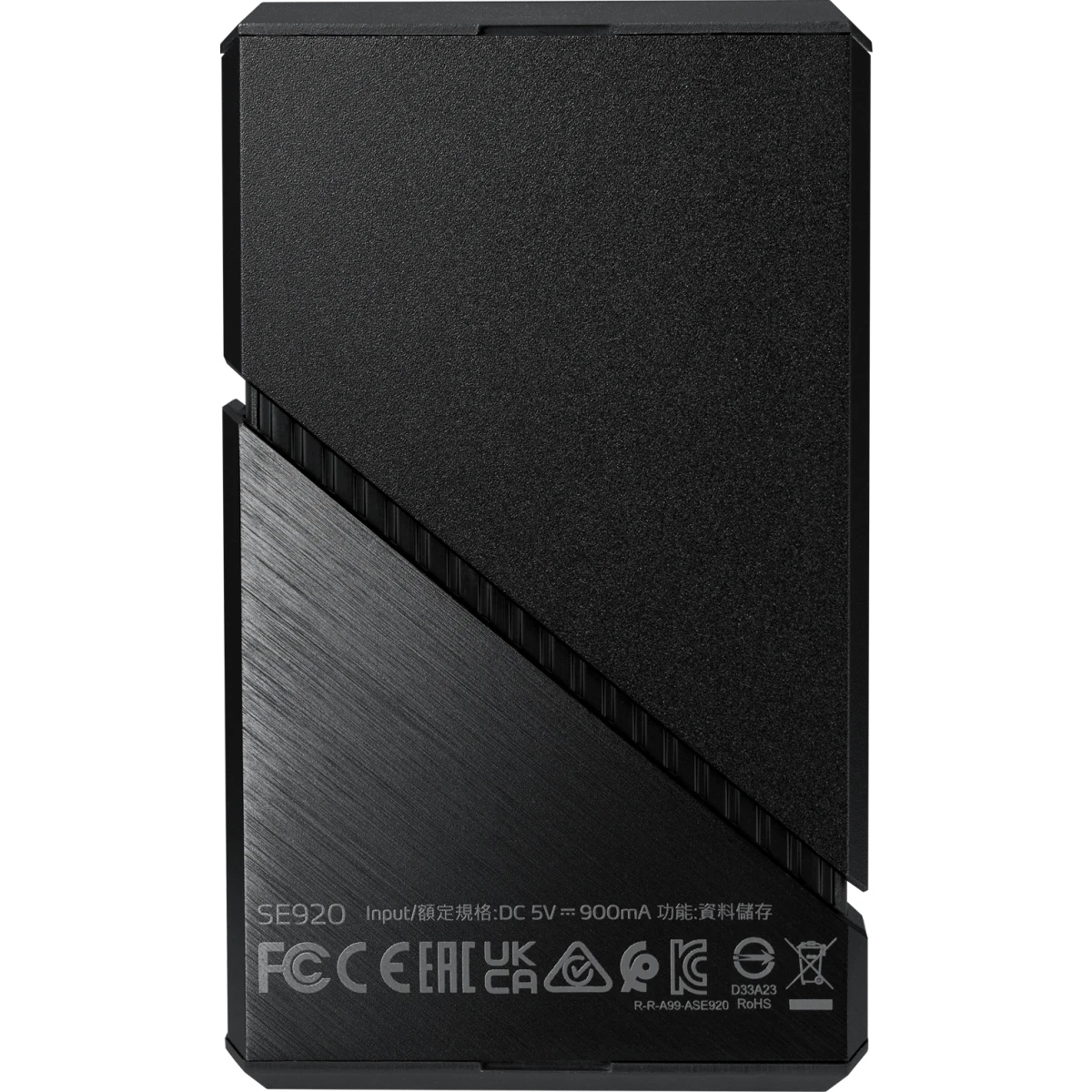 Накопитель SSD USB-C 2TB EXT. BLACK SE920-2TCBK ADATA