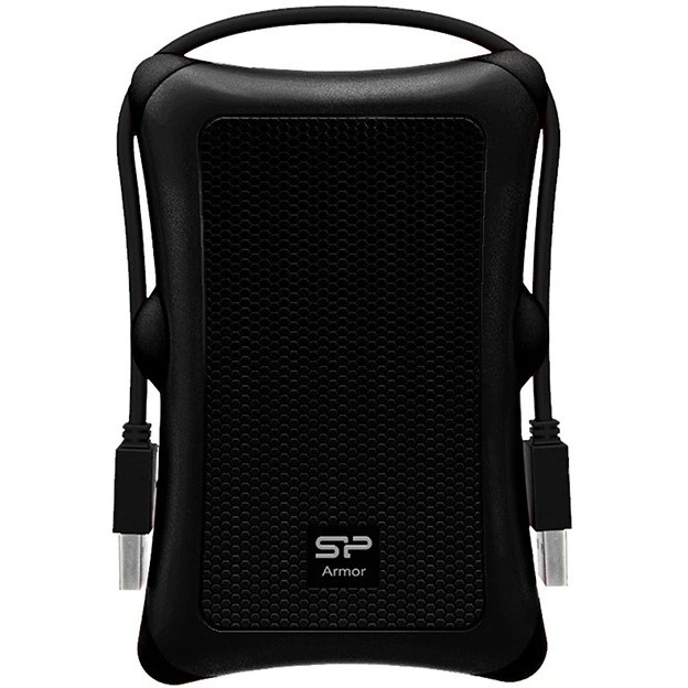 Жесткий диск Silicon Power USB 3.0 2Tb SP020TBPHDA30S3A A30 SP020TBPHDA30S3A Armor 2.5" черный