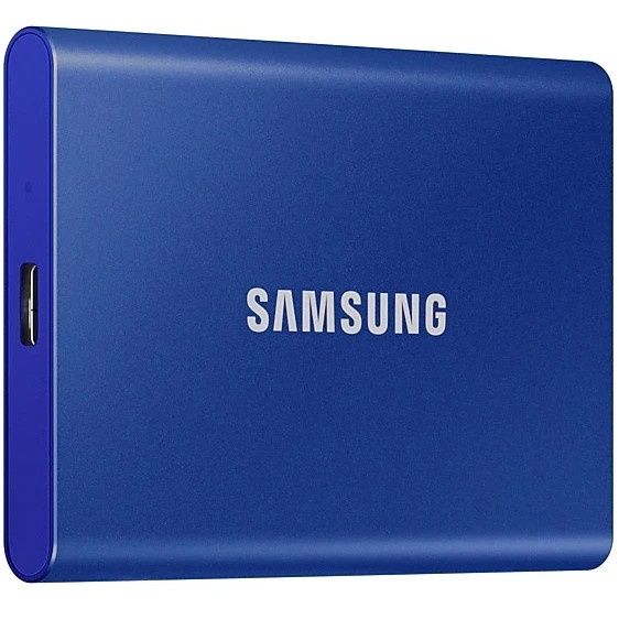 Накопитель SSD Samsung 1Tb USB-C MU-PC1T0H/WW T7 1.8" синий