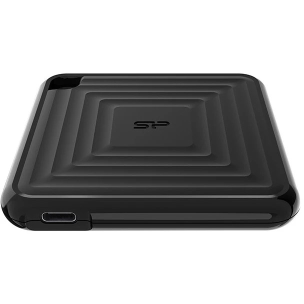 Твердотельный диск 1TB Silicon Power PC60, External, USB 3.2 Type-C [R/W - 540/500 MB/s] черный