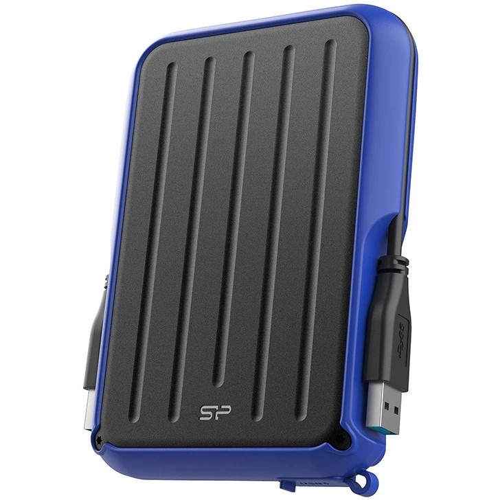 Внешний жесткий диск Silicon Power Armor A66, 2.5", 4TB USB 3.2, Синий