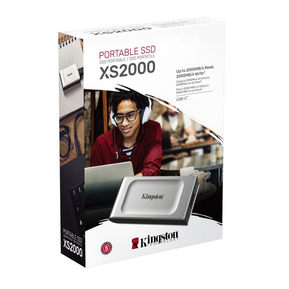 Портативный твердотельный накопитель Kingston 1TB Portable SSD XS2000