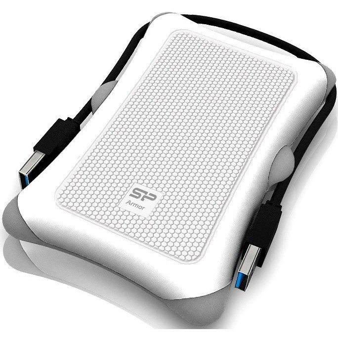 Внешний жесткий диск Silicon Power USB 3.0 2Tb A30 SP020TBPHDA30S3W Armor 2.5" белый