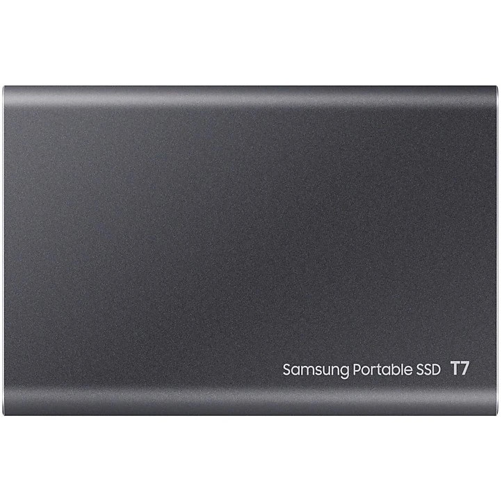Твердотельный накопитель Samsung SSD 2TB T7, USB Type-C, R/W 1000/1050MB/s, Titanium