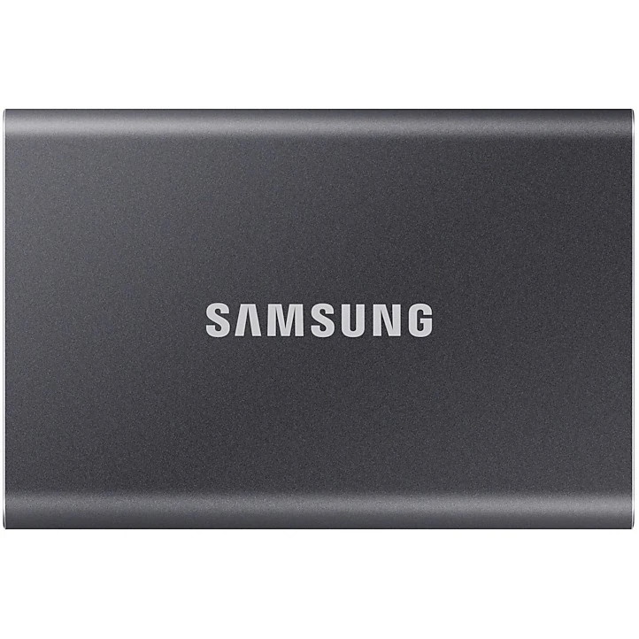 Твердотельный накопитель Samsung SSD 2TB T7, USB Type-C, R/W 1000/1050MB/s, Titanium