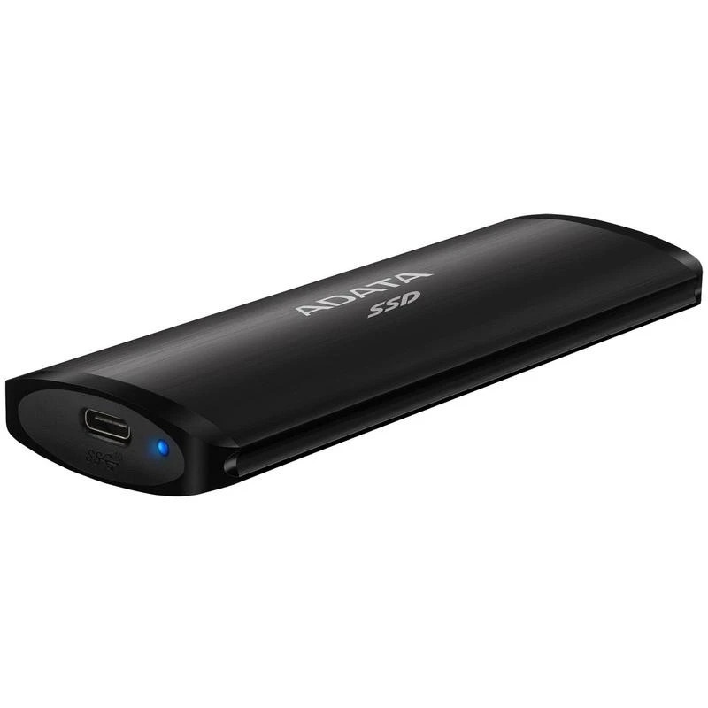 Накопитель внешний 1.8"; 256GB ADATA SE760 Black External SSD ASE760-256GU32G2-CBK USB 3.2 Gen 2 Typ