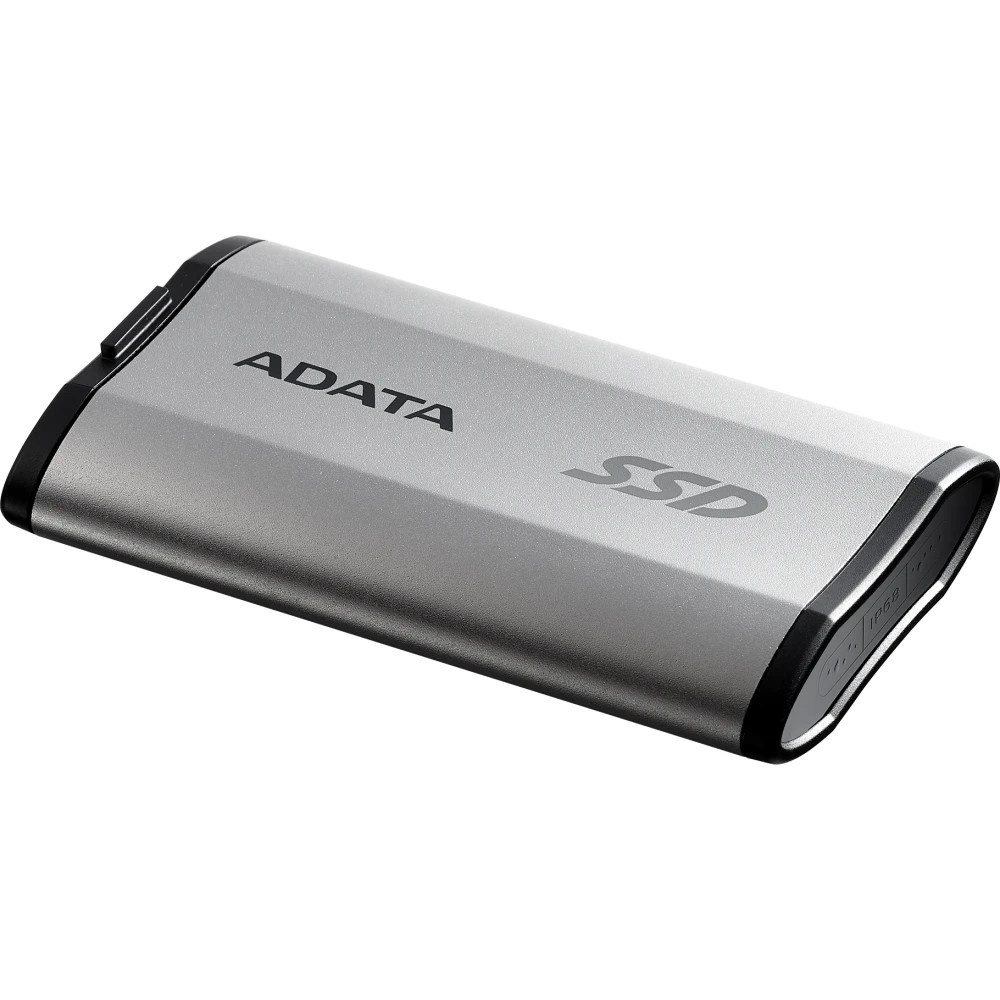 Внешний накопитель SSD ADATA 2Tb SD810 USB Type-C (2000/2000 Mb/s) metal case grey (SD810-2000G-CSG)
