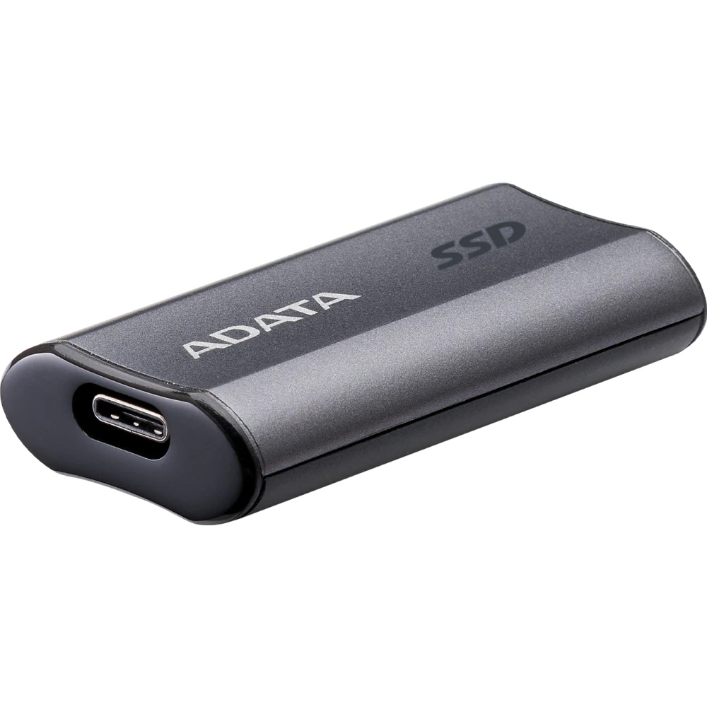 Твердотельный диск A-DATA External SC750 серый SC750-2000G-CCBK 2TB USB 3.2 Gen 2 Type-C, [R/W -1050