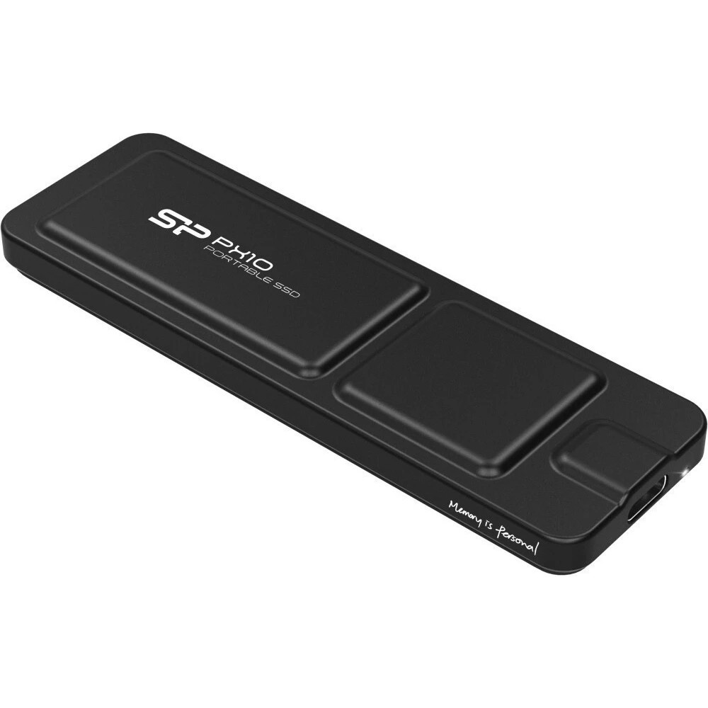 Твердотельный диск 4Tb Silicon Power PX10, External, USB TypeC 3.2, Черный, read/write 1050/1050 Mb/