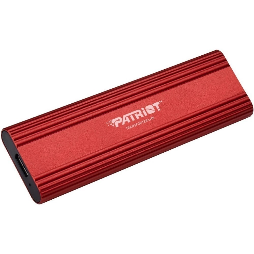 Внешний накопитель SSD Patriot 512GB USB-C , Transporter Lite, R/W 1000MB/1000MB/s, красный