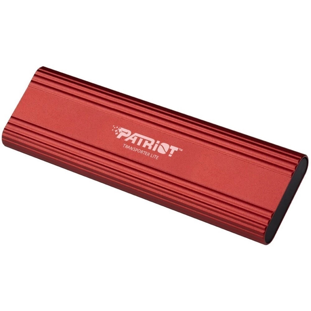 Внешний накопитель SSD Patriot 512GB USB-C , Transporter Lite, R/W 1000MB/1000MB/s, красный