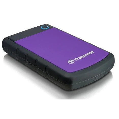 Внешний жесткий диск Transcend USB 3.0 1Tb TS1TSJ25H3P StoreJet 25H3P (5400 об/мин) 2.5" фиолетовый