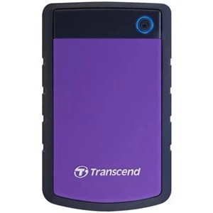 Внешний жесткий диск Transcend USB 3.0 1Tb TS1TSJ25H3P StoreJet 25H3P (5400 об/мин) 2.5" фиолетовый