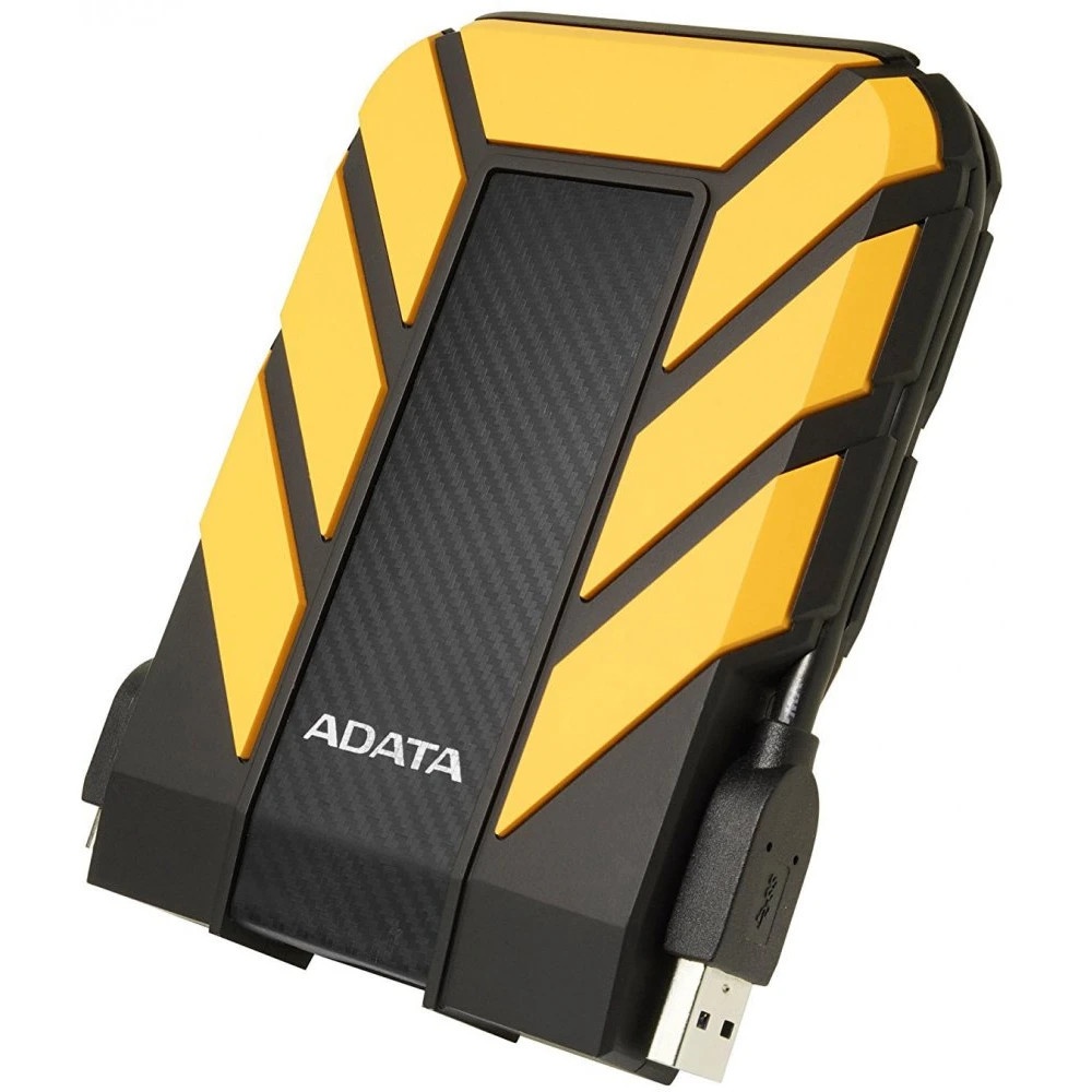 Внешний жесткий диск AData USB 3.0 2Tb AHD710-2TU3-CYL DashDrive Durable 2.5" желтый