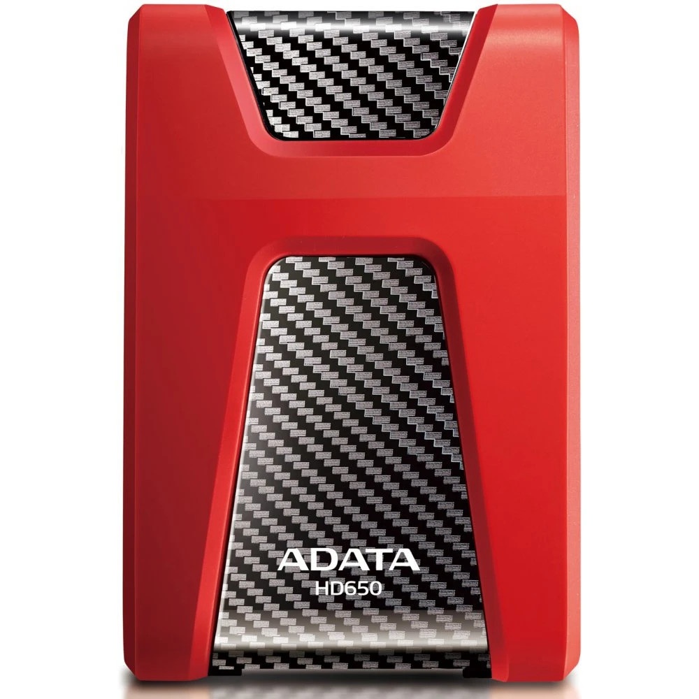 Внешний жесткий диск ADATA USB 3.0 1Tb AHD650-1TU31-CRD HD650 DashDrive Durable 2.5" красный