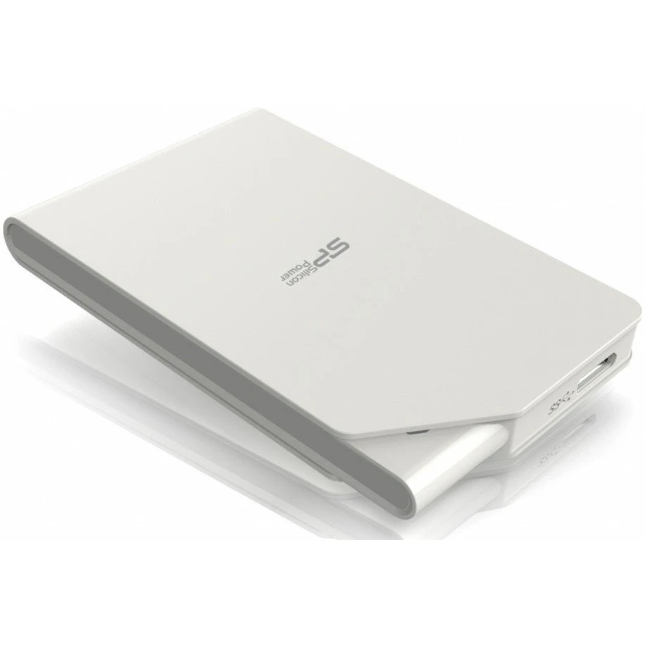 Внешний жесткий диск Silicon Power USB 3.0 1Tb S03 SP010TBPHDS03S3W Stream 2.5" белый