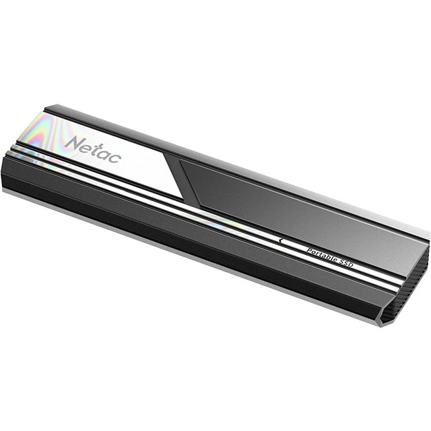 Накопитель SSD Netac USB-C 1Tb NT01ZX10-001T-32BK ZX10 2.5" синий