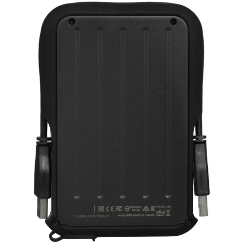 Внешний жесткий диск 4TB Silicon Power  Armor A66, 2.5", USB 3.2, Черный