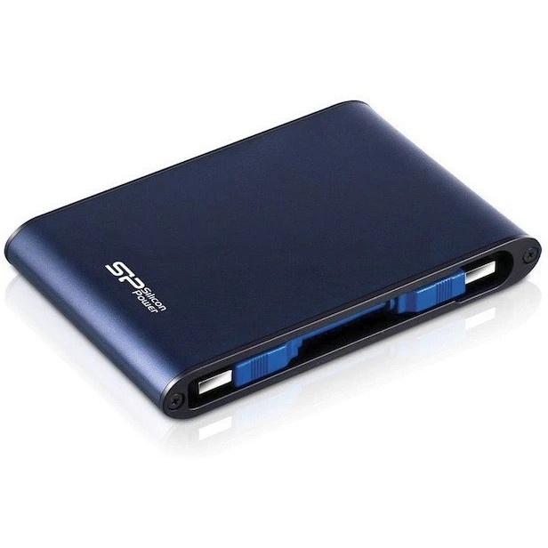 Внешний жесткий диск Silicon Power USB 3.0 2Tb A80 Armor 2.5" синий