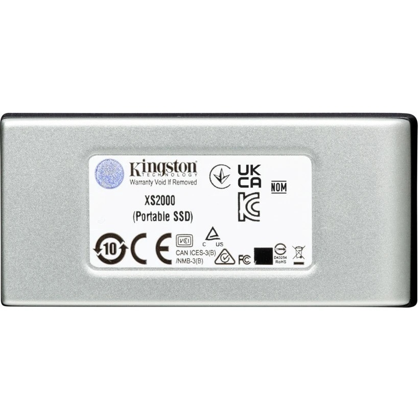 Твердотельный накопитель/ Kingston External SSD XS2000 BOC, 500GB, Type-C, USB 3.2 Gen 2x2, R/W 2000