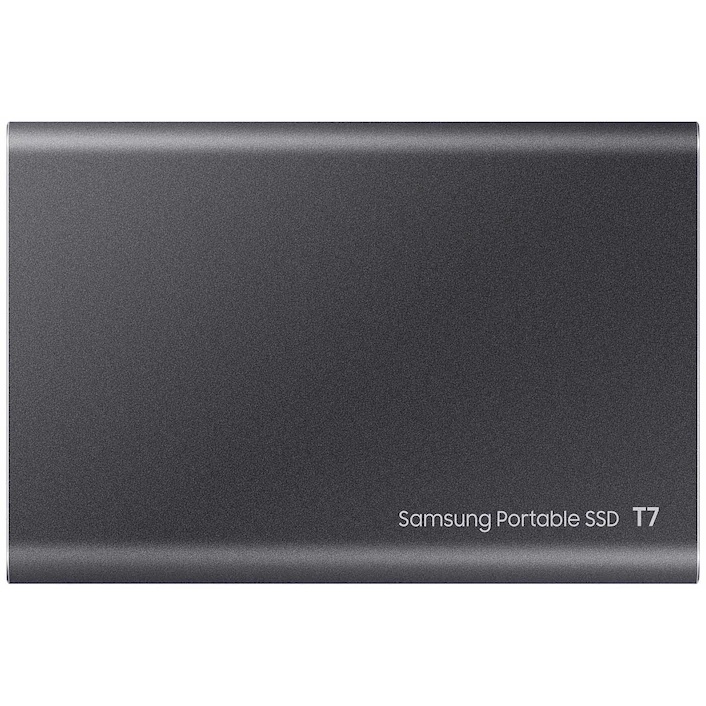 Твердотельный диск Samsung T7 Shield MU-PC2T0K серый титан, 4TB 3D NAND TLC, USB 3.2 Type-C R/W - 10