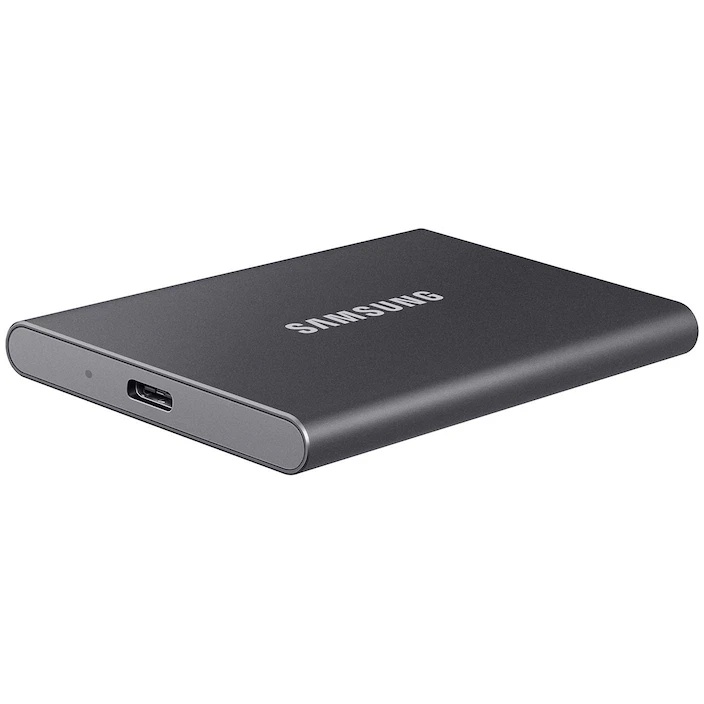 Твердотельный диск Samsung T7 Shield MU-PC2T0K серый титан, 4TB 3D NAND TLC, USB 3.2 Type-C R/W - 10