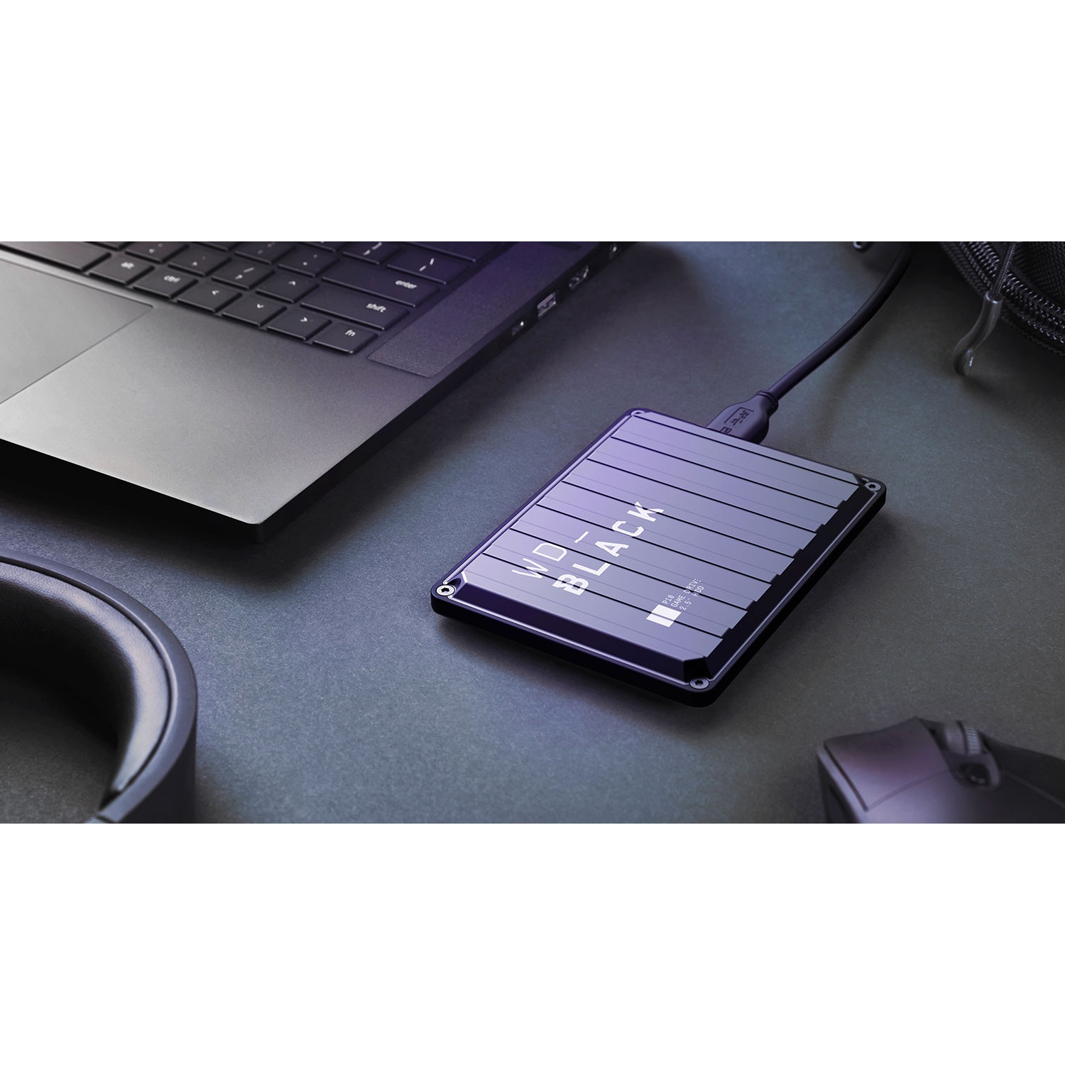 Накопитель на жестком магнитном диске WD BLACK P10 Game Drive WDBA3A0040BBK-WESN для игровых косолей