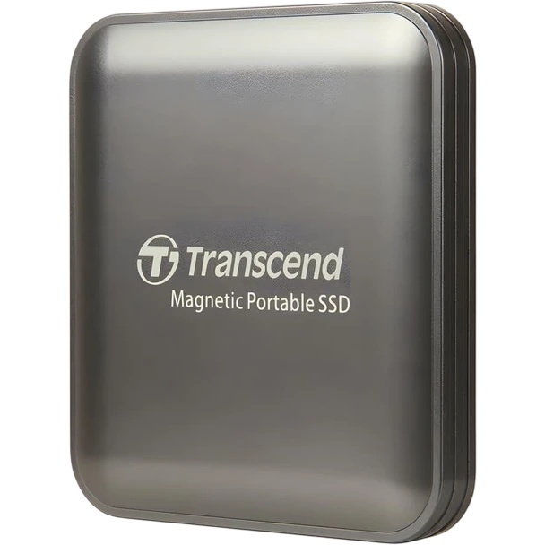 Внешний SSD 4TB Transcend ESD420 USB 3.2 Gen 2.2 Type-C R/W - 2000/2000 MB/s Iron Gray MagSafe