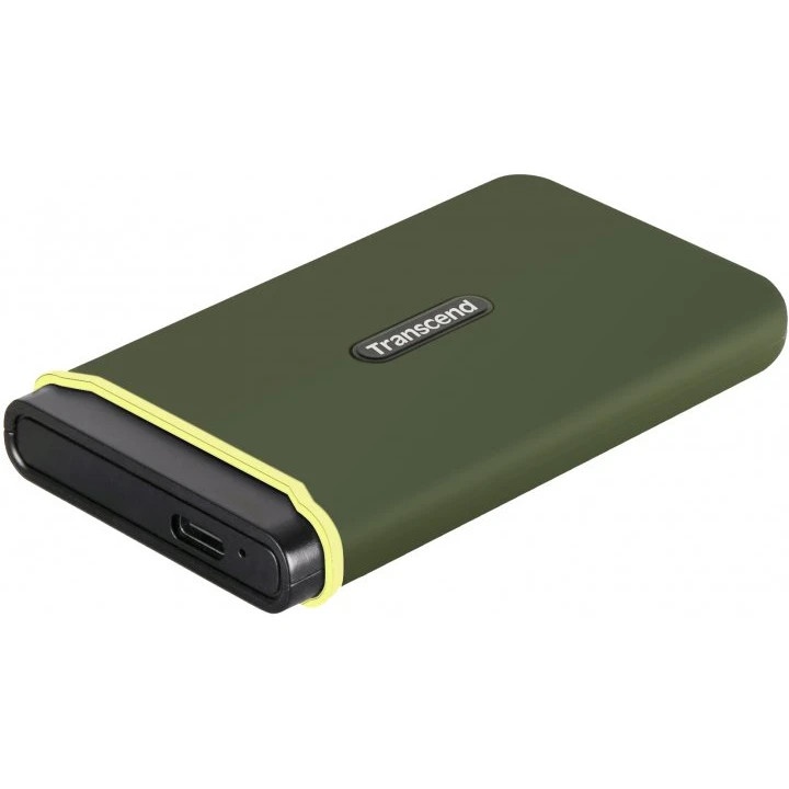 Внешний SSD Transcend Portable SSD ESD380C, 2000GB, Type-C, USB 3.2 Gen2, R/W 2000/2000MB/s, 97x54x1